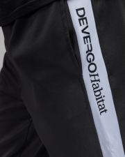 FEKETE FÉRFI MELEGÍTŐ NADRÁG