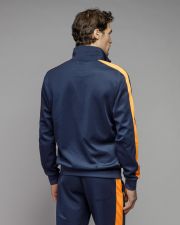 KÉK FÉRFI CIPZÁRAS PULÓVER