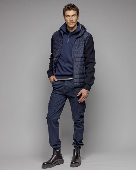 KÉK FÉRFI PULÓVER 1D25FW4096LS0701