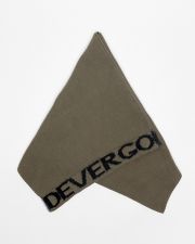 KHAKI WOMEN'S KNITTED SCARF