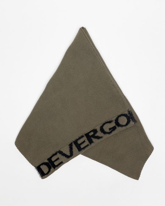 KHAKI WOMEN'S KNITTED SCARF 2D25FW8513SC1101