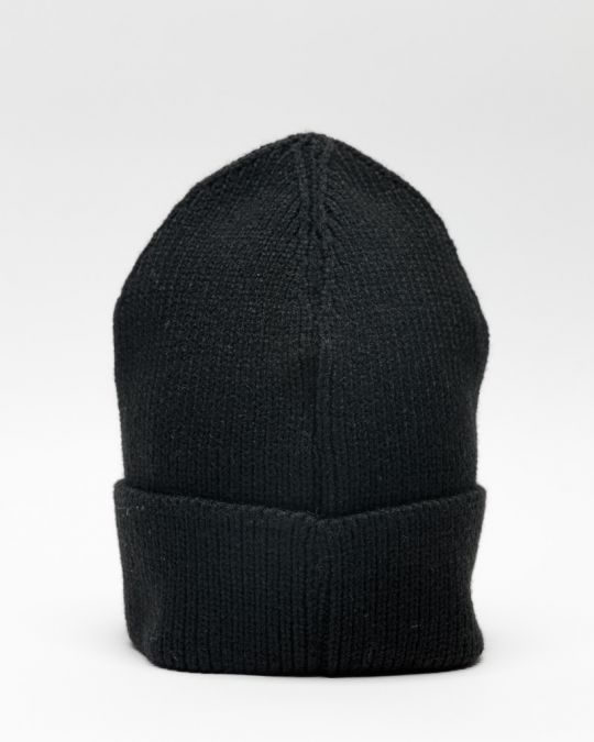 BLACK MEN'S KNITTED CAP 1D25FW8015HA1100