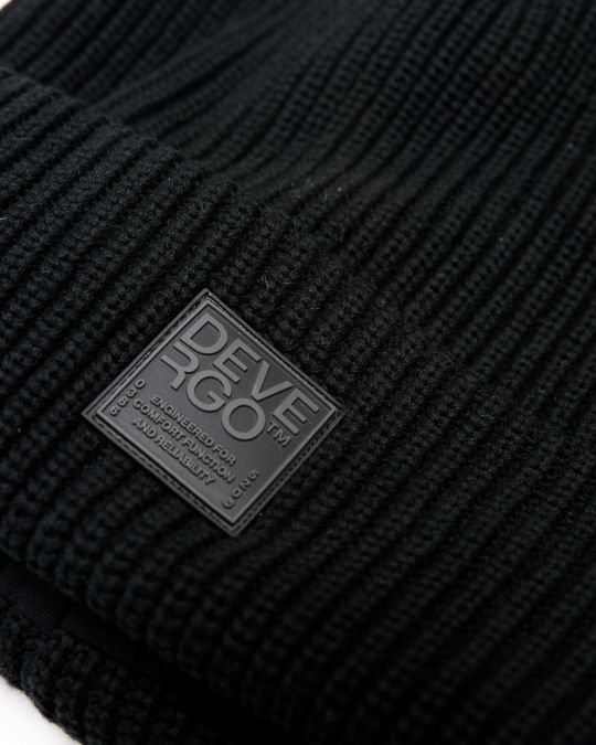 FEKETE FÉRFI KÖTÖTT SAPKA 1D25FW8004HA1101