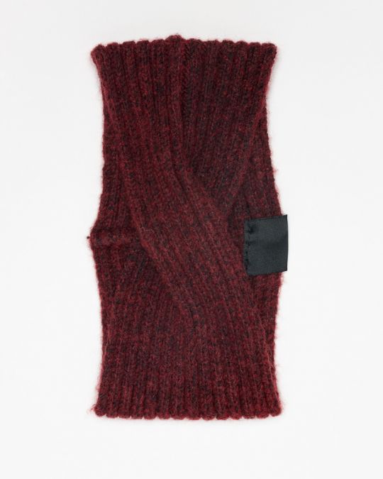 BORDEAUX WOMEN'S KNITTED HEADBAND 2D25FW8518HA1101