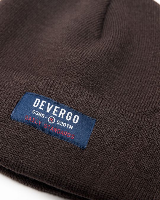 BARNA FÉRFI KÖTÖTT SAPKA 1D25FW8011HA1100