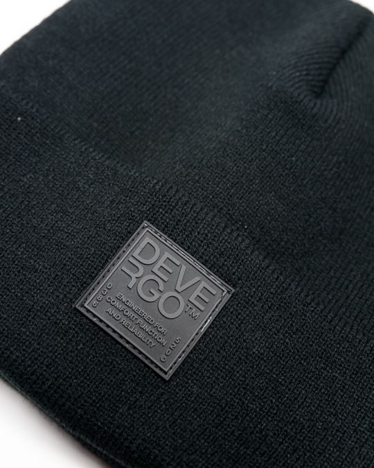 BLACK MEN'S KNITTED CAP 1D25FW8011HA1100