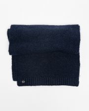 BLUE WOMEN'S KNITTED SCARF