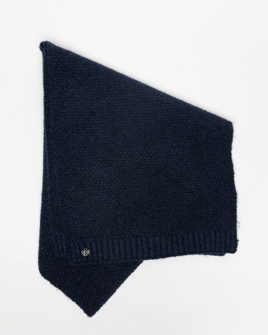 BLUE WOMEN'S KNITTED SCARF 2D25FW8511SC1101