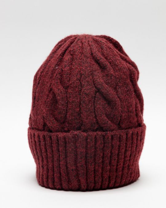 BORDEAUX WOMEN'S KNITTED BEANIE 2D25FW8507HA1101