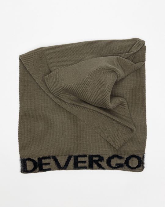 KHAKI WOMEN'S KNITTED SCARF 2D25FW8513SC1101