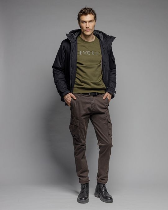 FEKETE FÉRFI KABÁT 1D25FW3006KA1600