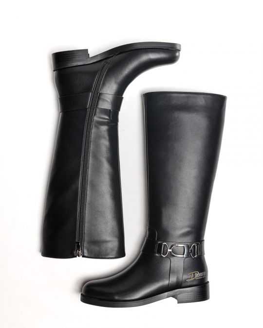 FEKETE NŐI CSIZMA - JANA DE25FW6550PU SC