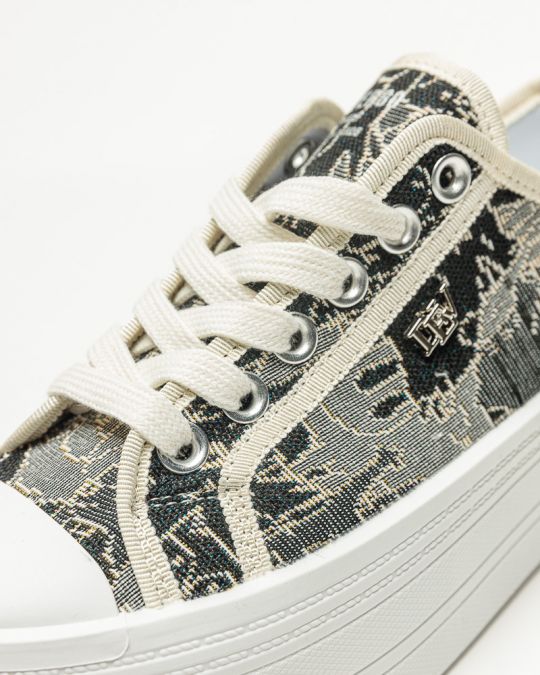 FEKETE NŐI SNEAKER  - ELENA DE26SS3514CA BF