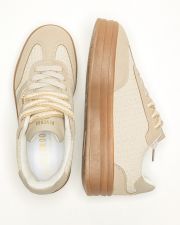 BEIGE WOMEN'S SNEAKER  - CAROLINA
