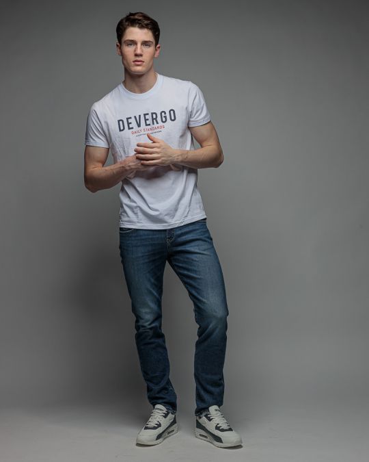 FEHÉR MEN'S SHORT SLEEVE T-SHIRT 1D26SS4038SS0105