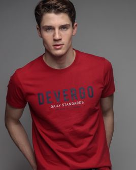 PIROS MEN'S SHORT SLEEVE T-SHIRT 1D26SS4038SS0105