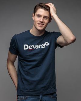 KÉK MEN'S SHORT SLEEVE T-SHIRT 1D26SS4063SS0105