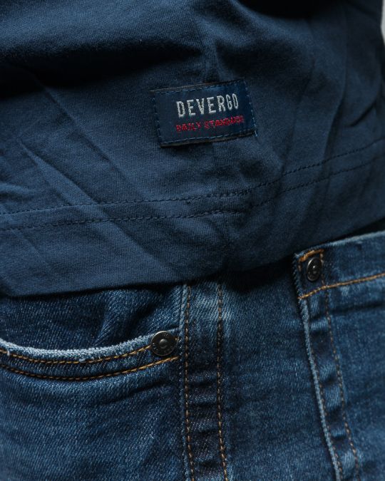 KÉK MEN'S SHORT SLEEVE T-SHIRT 1D26SS4063SS0105