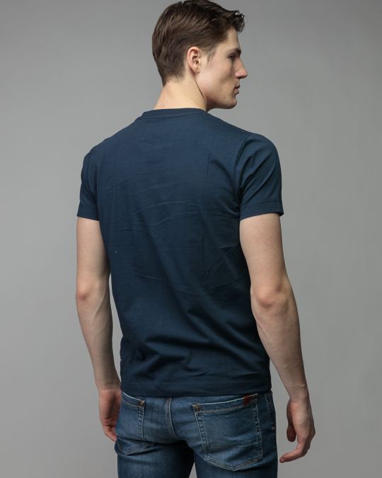 KÉK MEN'S SHORT SLEEVE T-SHIRT 1D26SS4063SS0105