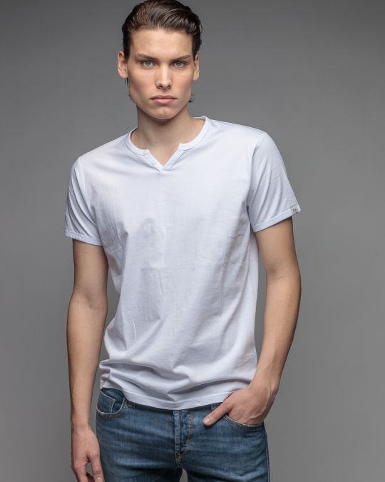 FEHÉR MEN'S SHORT SLEEVE T-SHIRT 1D26SS4068SS0105