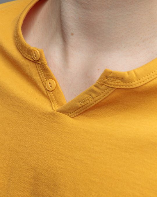 YELLOW FÉRFI RÖVID UJJÚ PÓLÓ 1D26SS4068SS0105