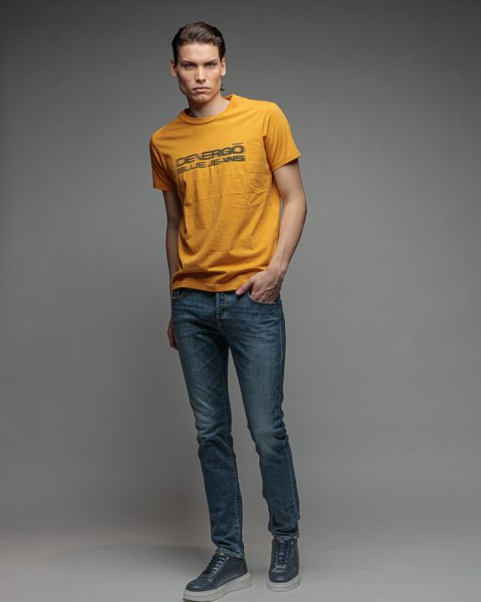 YELLOW FÉRFI RÖVID UJJÚ PÓLÓ 1D26SS4027SS0105