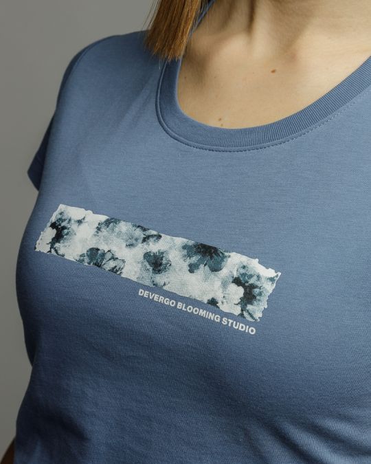 KÉK NŐI RÖVID UJJÚ PÓLÓ 2D26SS4541SS0105