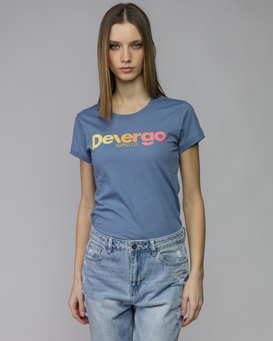 KÉK NŐI RÖVID UJJÚ PÓLÓ 2D26SS4544SS0105