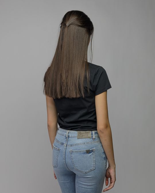 FEKETE NŐI RÖVID UJJÚ PÓLÓ 2D26SS4549SS0105