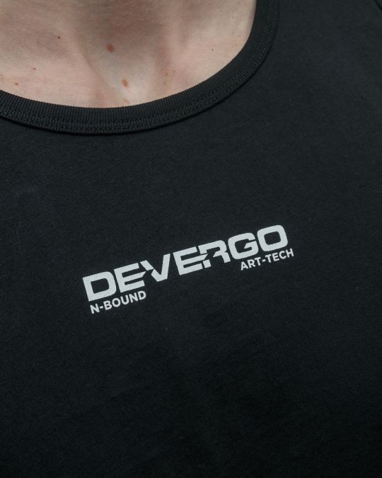 FEKETE FÉRFI PAMUT TRIKÓ 1D26SS4013SL0105