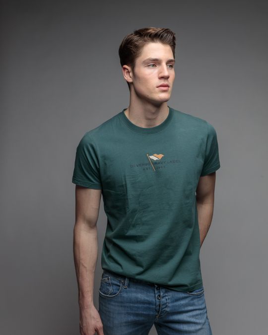 PETROLKÉK MEN'S SHORT SLEEVE T-SHIRT 1D26SS4018SS0105