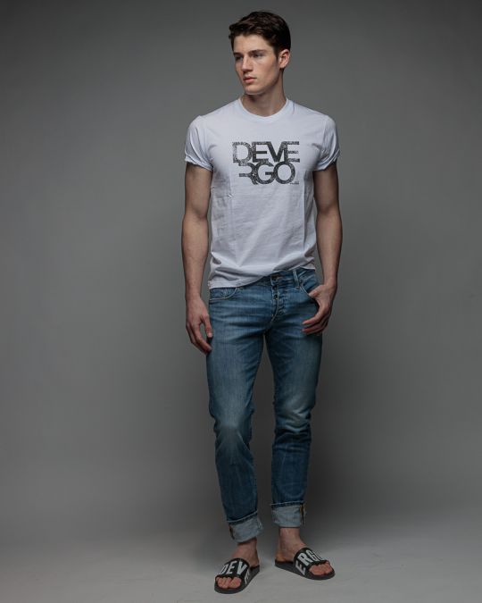 FEHÉR MEN'S SHORT SLEEVE T-SHIRT 1D26SS4033SS0105