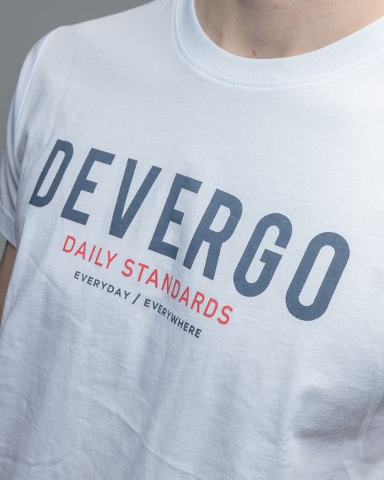 WHITE MEN'S SHORT SLEEVE T-SHIRT 1D26SS4038SS0105