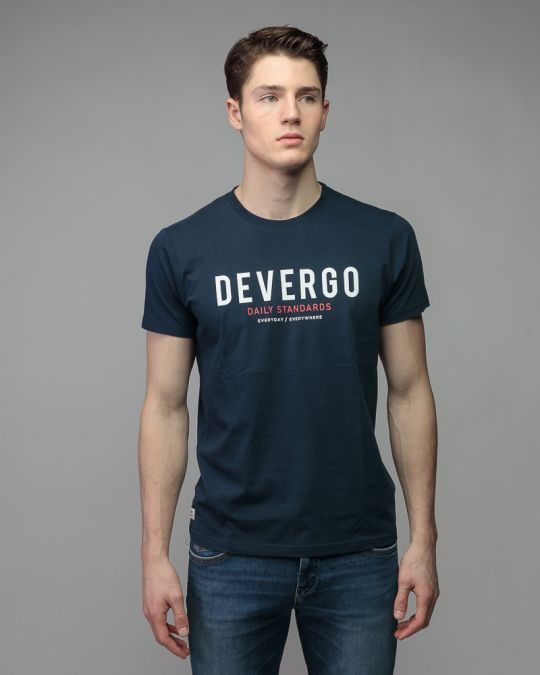 KÉK MEN'S SHORT SLEEVE T-SHIRT 1D26SS4038SS0105