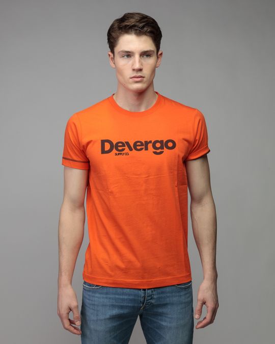 NARANCSSÁRGA MEN'S SHORT SLEEVE T-SHIRT 1D26SS4063SS0105