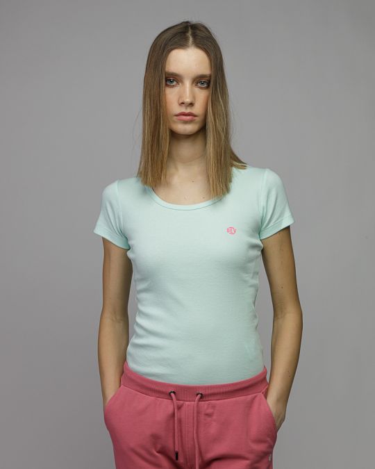 KÉK NŐI RÖVID UJJÚ PÓLÓ 2D26SS4521SS3305