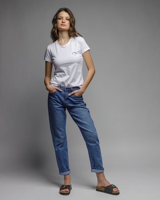 FEHÉR NŐI RÖVID UJJÚ PÓLÓ 2D26SS4530SS0105