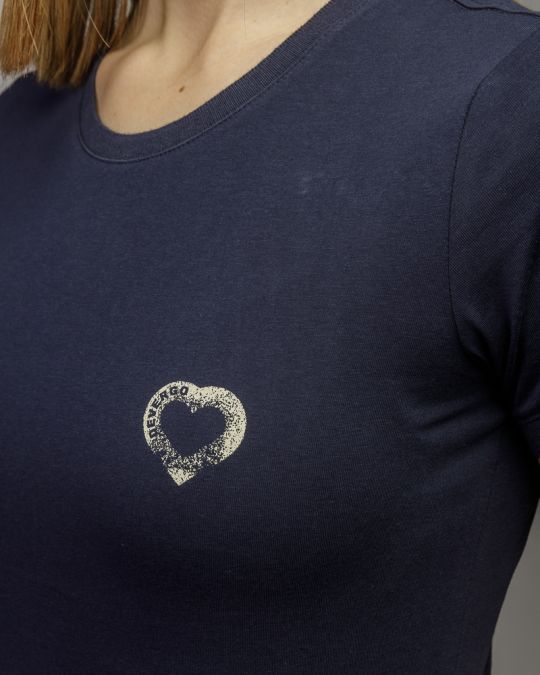 KÉK NŐI RÖVID UJJÚ PÓLÓ 2D26SS4530SS0105