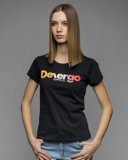 FEKETE NŐI RÖVID UJJÚ PÓLÓ 2D26SS4544SS0105