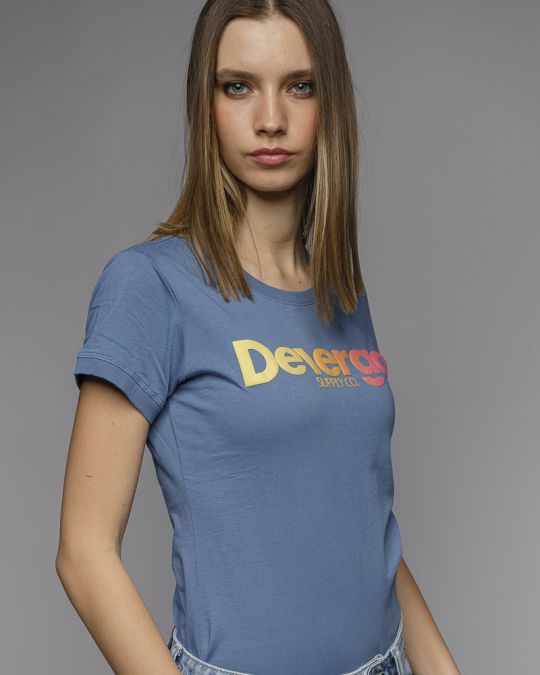 KÉK NŐI RÖVID UJJÚ PÓLÓ 2D26SS4544SS0105