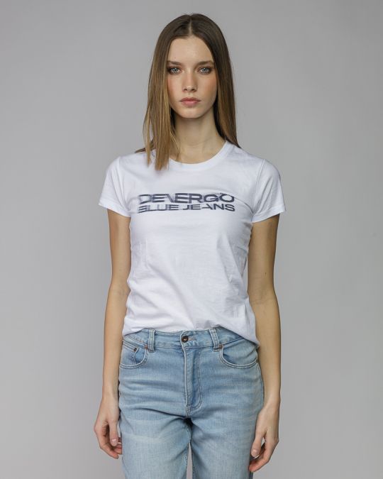 FEHÉR NŐI RÖVID UJJÚ PÓLÓ 2D26SS4549SS0105