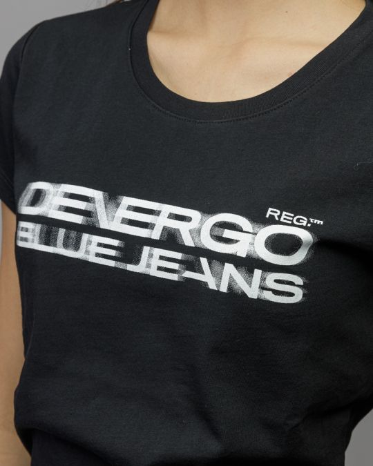 FEKETE NŐI RÖVID UJJÚ PÓLÓ 2D26SS4549SS0105