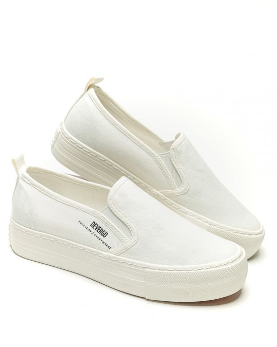 WHITE WOMEN'S BALLERINA  - CALISA DE26SS3536CA KD