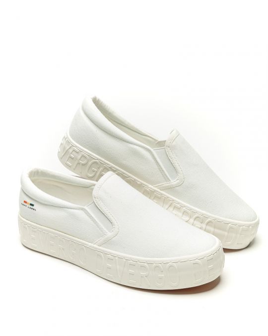 WHITE WOMEN'S BALLERINA  - HELIA DE26SS3515CA KD