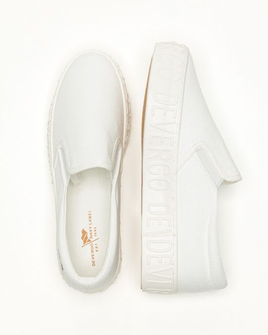 WHITE WOMEN'S BALLERINA  - HELIA DE26SS3515CA KD