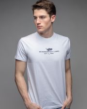 WHITE MEN'S SHORT SLEEVE T-SHIRT