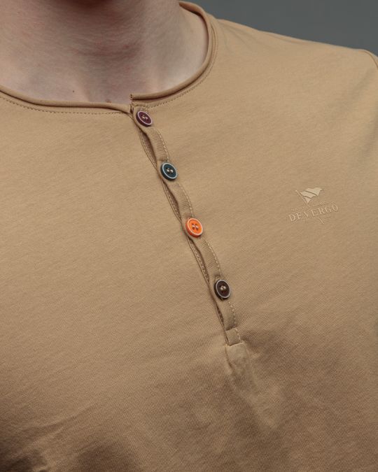 BARNA MEN'S SHORT SLEEVE T-SHIRT 1D26SS4019SS0105