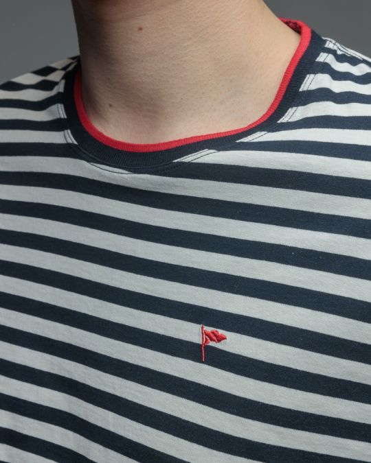 KÉK MEN'S SHORT SLEEVE T-SHIRT 1D26SS4030SS0105