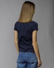 BLUE WOMEN'S SHORT SLEEVE T-SHIRT