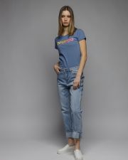 KÉK NŐI RÖVID UJJÚ PÓLÓ